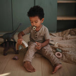 Mushie Rainbow Stacker Toy from Danish Hygge Collection for Learning and Play - Everetts Place Boutique - 