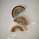 Mushie Rainbow Stacker Toy - 