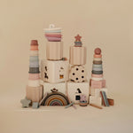 Mushie Rainbow Stacker Toy - 