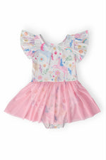Mila & Rose ® Rainbow Vibes S/S Twirl Leotard - 