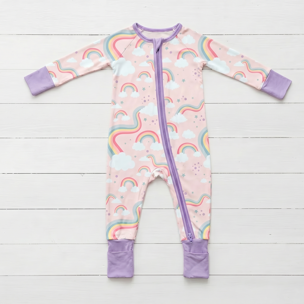 Rainbow Wishes Convertible Coverall by Bestaroo