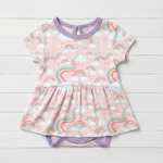 Rainbow Wishes S/S Bodysuit Dres by Bestaroo