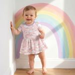 Rainbow Wishes S/S Bodysuit Dres by Bestaroo