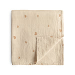 Organic Cotton Muslin Swaddle Blanket by Mushie