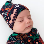 Raising Mama Raising Mama Bamboo Newborn Cap Cozy Soft Fit for Baby