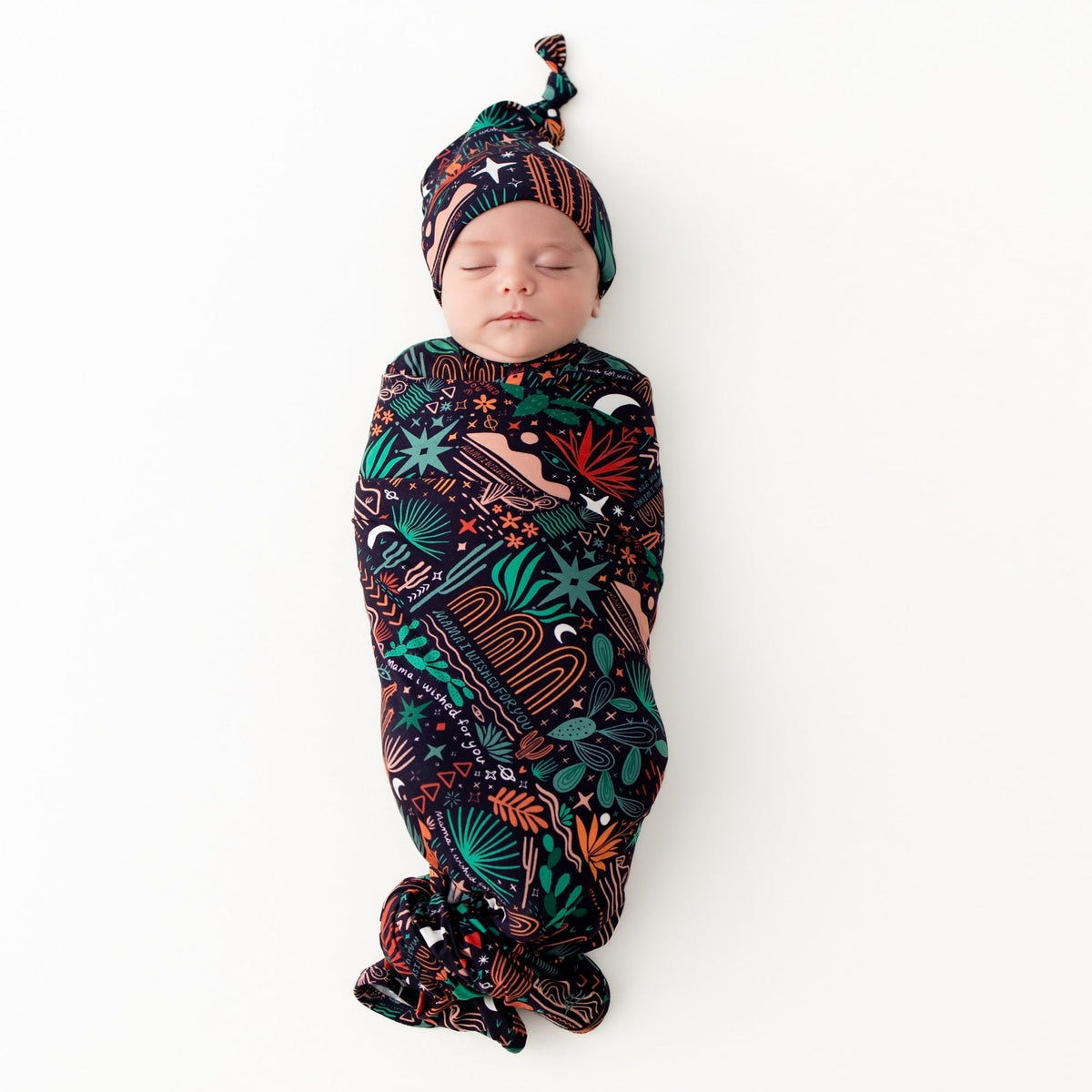 Raising Mama Raising Mama Bamboo Newborn Cap Cozy Soft Fit for Baby