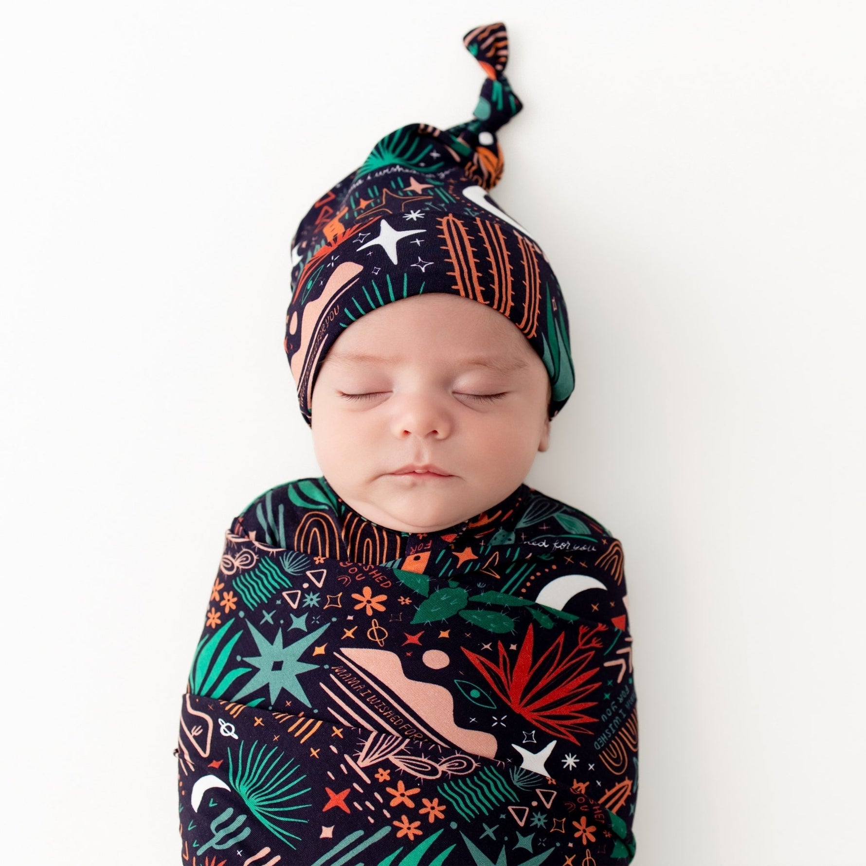Raising Mama Raising Mama Bamboo Newborn Cap Cozy Soft Fit for Baby