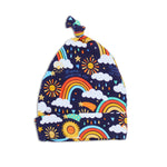 Raising Mama Raising Mama Bamboo Newborn Cap With Soft Knot For Babies