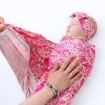 Raising Mama Raising Mama Forever Swaddle Blanket Oversized 48x48 Bamboo for Babies