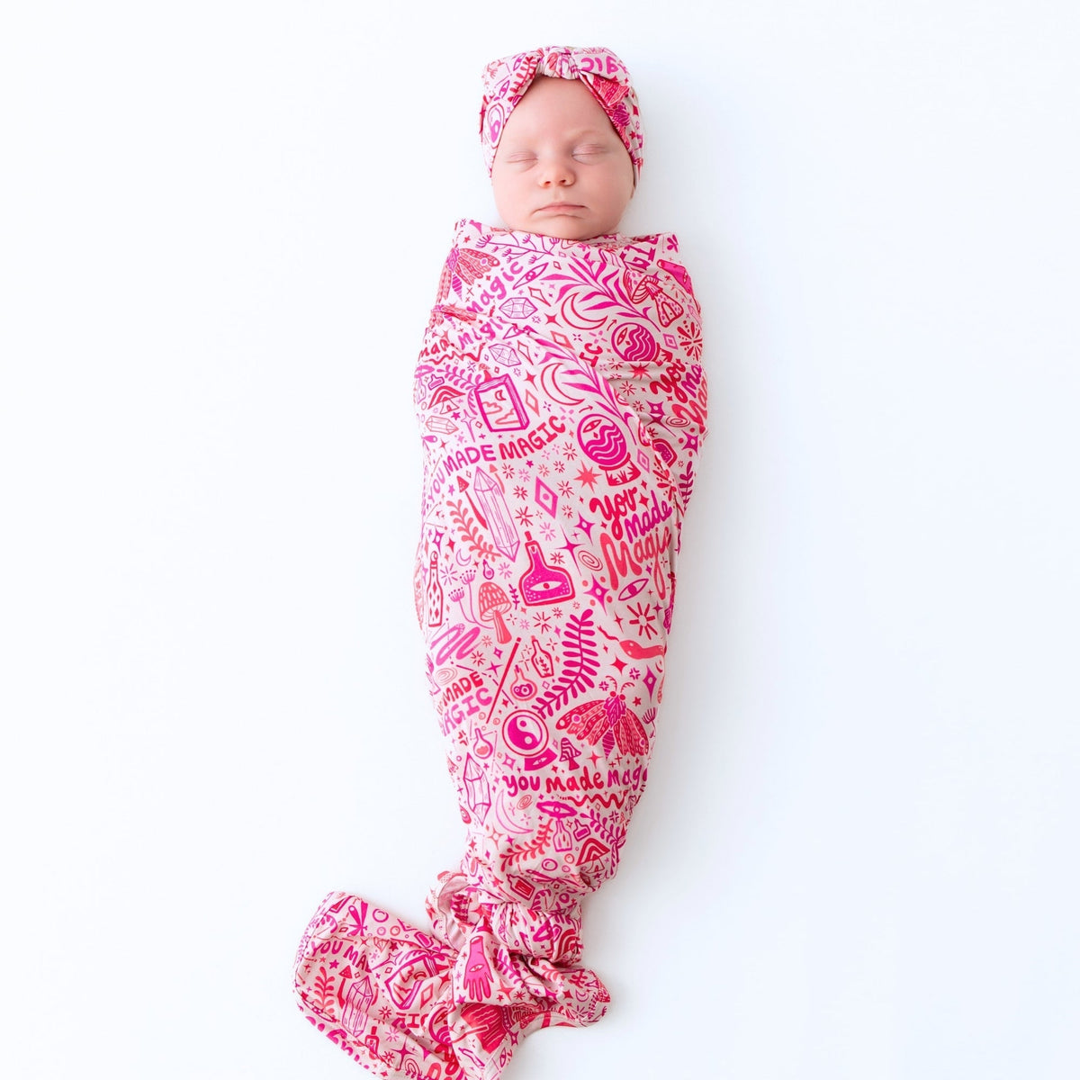 Raising Mama Raising Mama Forever Swaddle Blanket Oversized 48x48 Bamboo for Babies