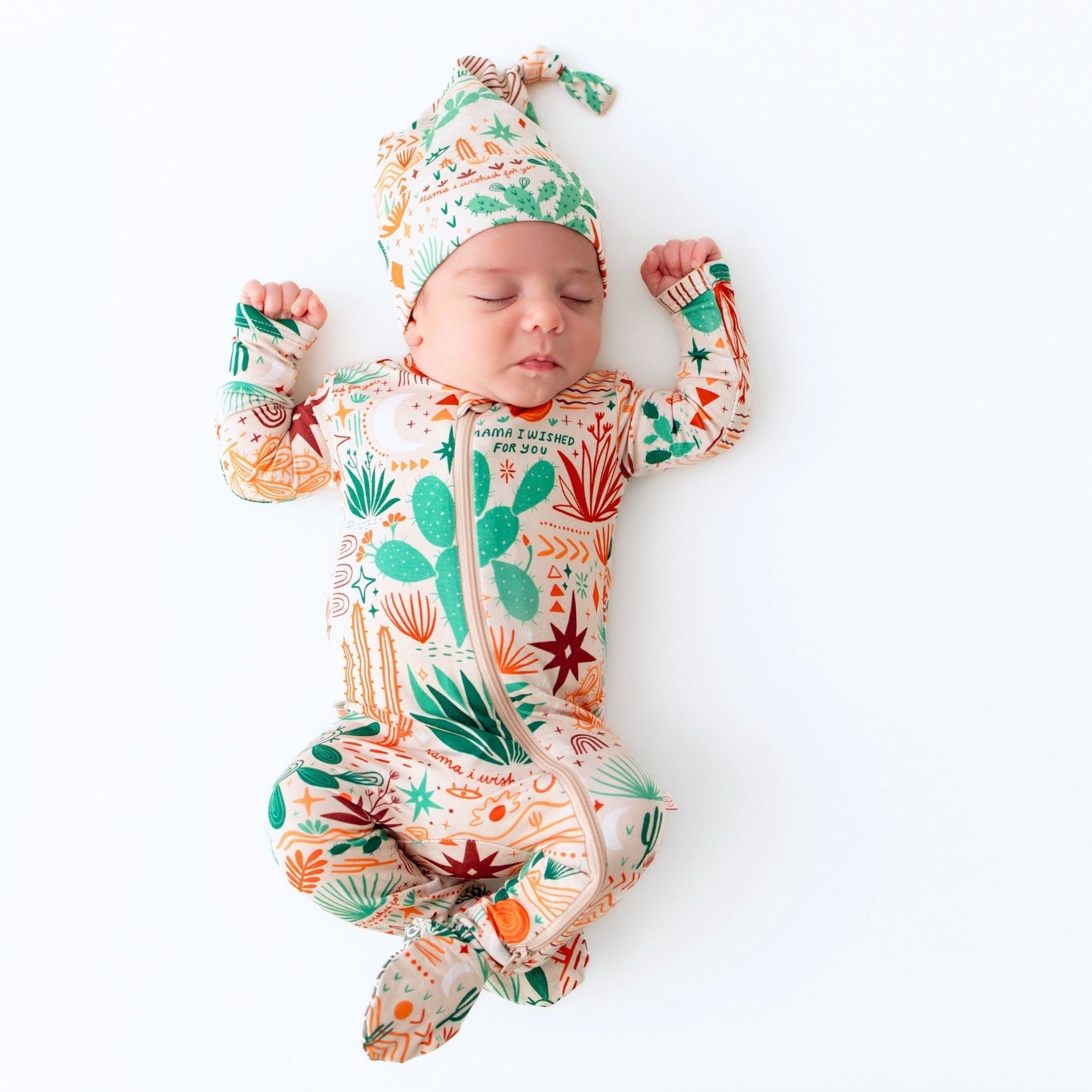 Raising Mama Raising Mama Newborn Cap With Soft Bamboo Fabric For Newborns