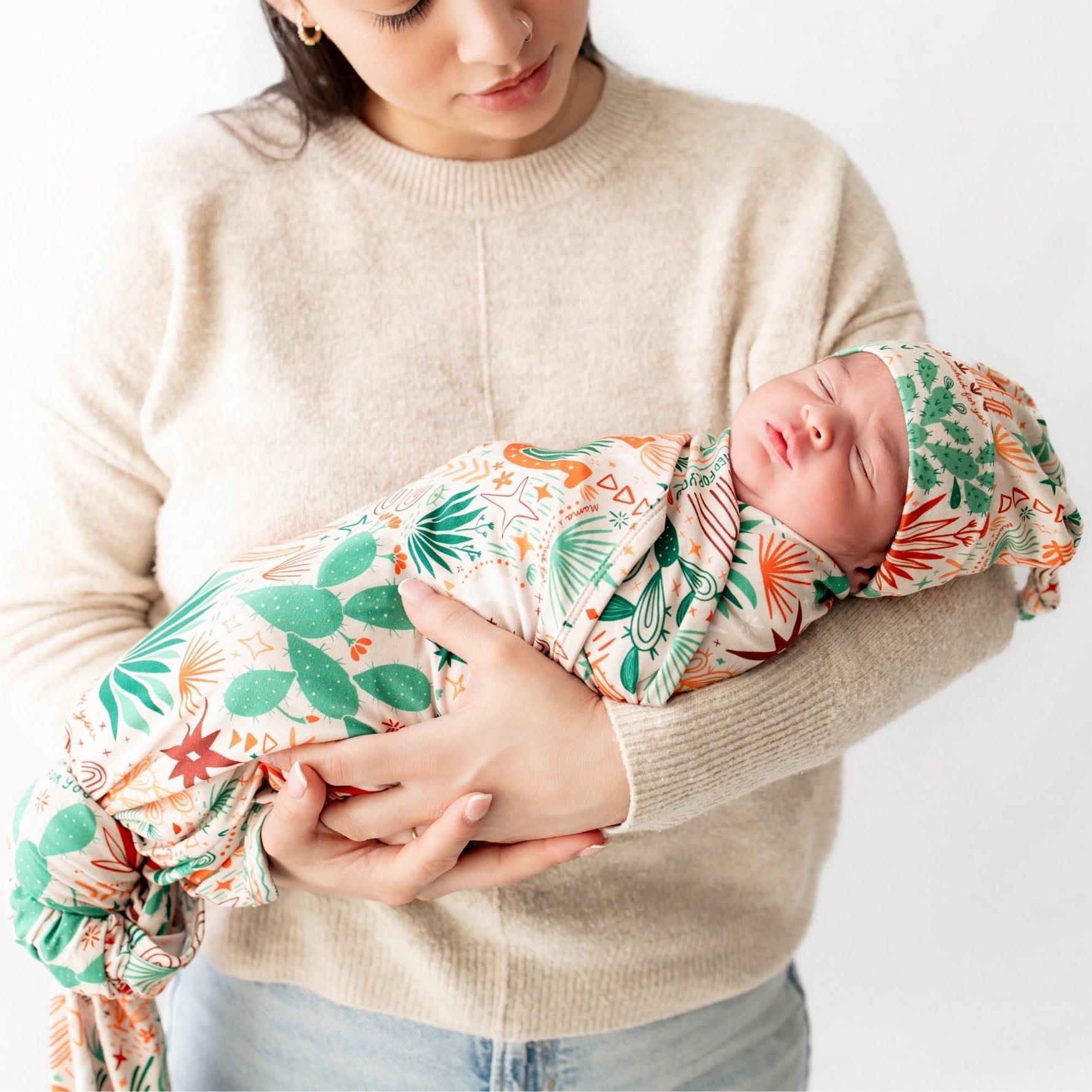 Raising Mama Raising Mama Newborn Cap With Soft Bamboo Fabric For Newborns