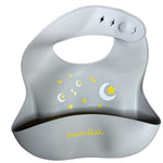 Silicone Bismillah Baby Bib | Waterproof Easy-Clean Feeding Bib by Rayn’s Tiny Stitches