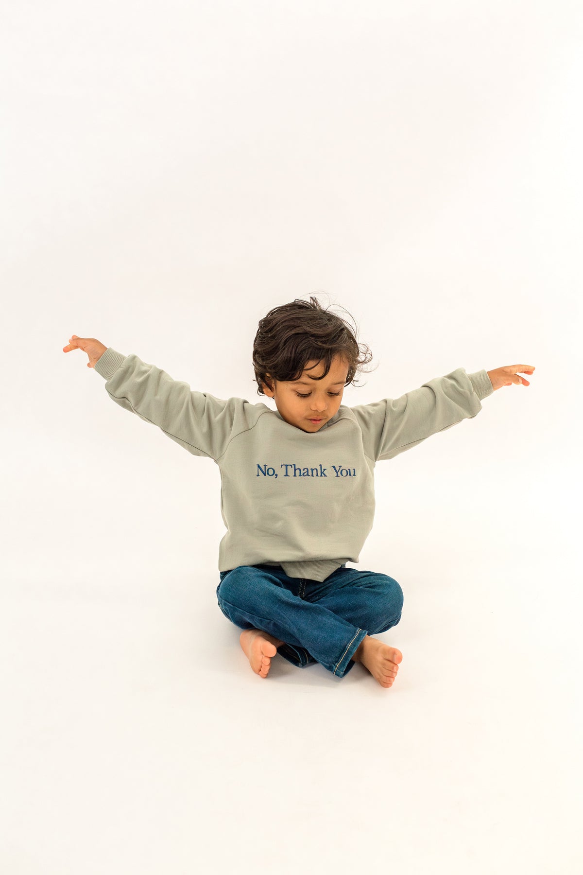 Custom Embroidered Baby Sweatshirt – Personalized Soft Bamboo Pullover by Rayn’s Tiny Stitches