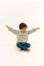 Custom Embroidered Baby Sweatshirt – Personalized Soft Bamboo Pullover by Rayn’s Tiny Stitches