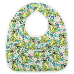 Texas Tushies Raptor Flip Bib with Pocket for Easy Cleanup for Busy Parents - 