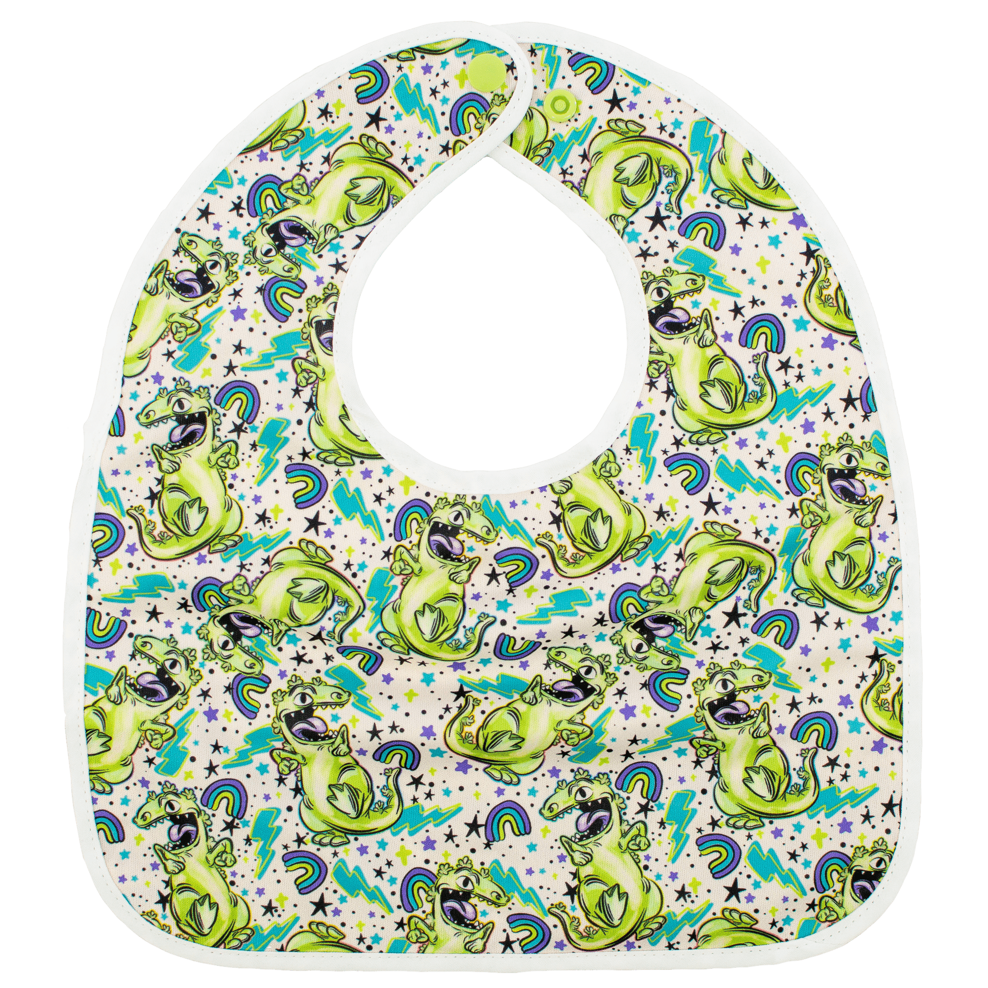 Raptor The Flip Bib With Pocket For Food And Drool Machine Washable Water Resistant Texas Tushies