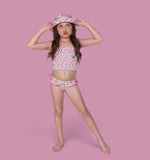 DREAM BIG LITTLE CO RAY OF SUNSHINE DREAM SMOCKED TANKINI TWO PIECE SWIM SUITEveretts Place