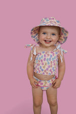 DREAM BIG LITTLE CO RAY OF SUNSHINE DREAM SMOCKED TANKINI TWO PIECE SWIM SUITEveretts Place