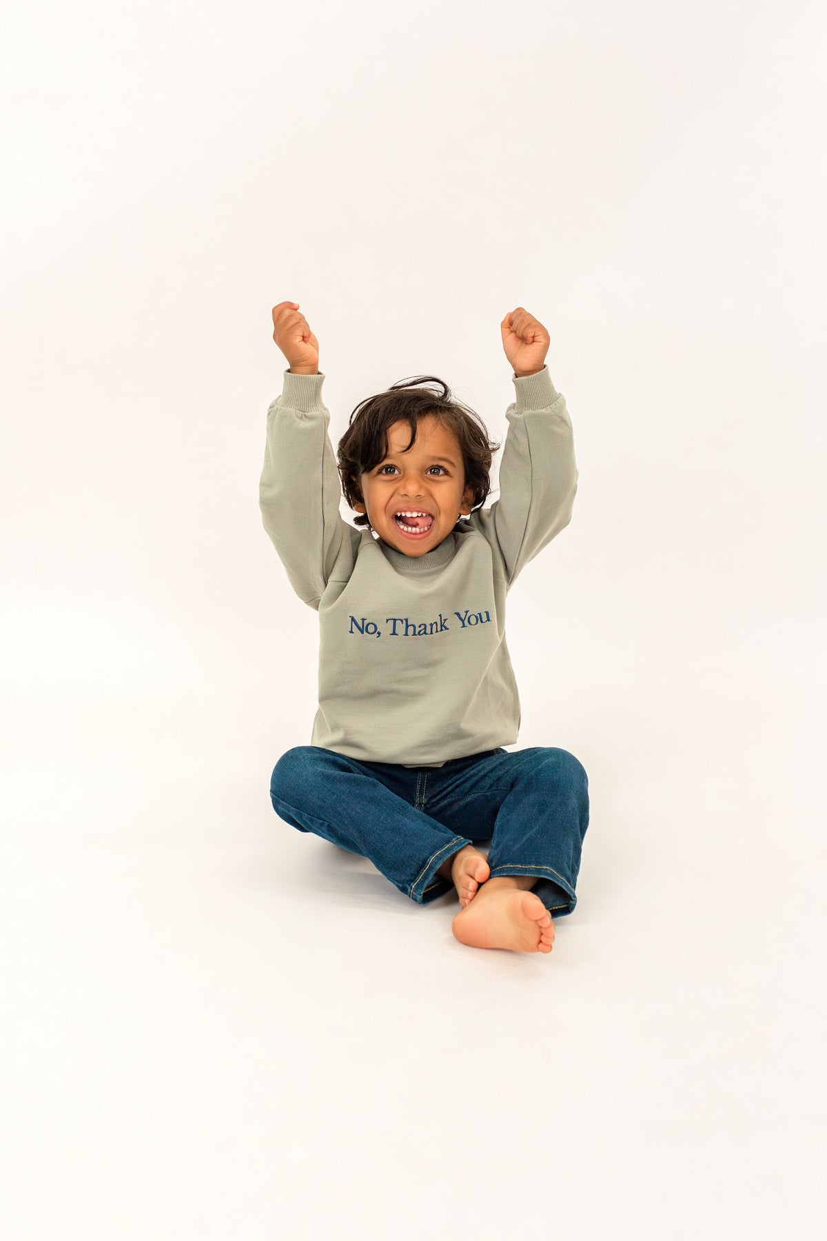 Custom Embroidered Baby Sweatshirt – Personalized Soft Bamboo Pullover by Rayn’s Tiny Stitches