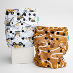 Hobby and Interests: Essentials Pocket Cloth Diaper with Athletic Wicking Jersey, Grows with your Baby - Everetts Place Boutique - Pocket Diaper