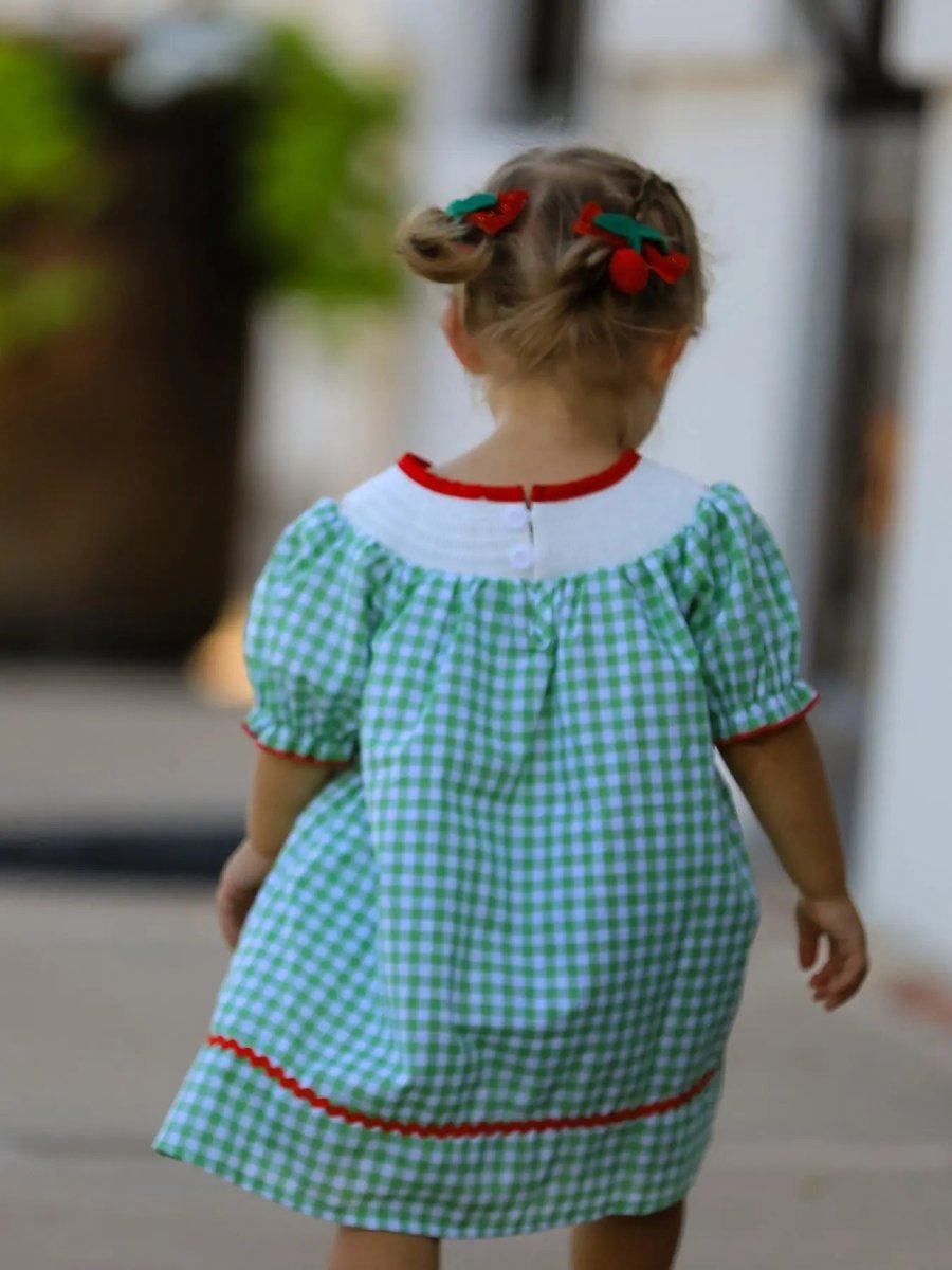 Rylee Faith Designs Red Cherry Hairpin Elegant Hair Accessory for Charming Hairstyles - Everetts Place Boutique - 