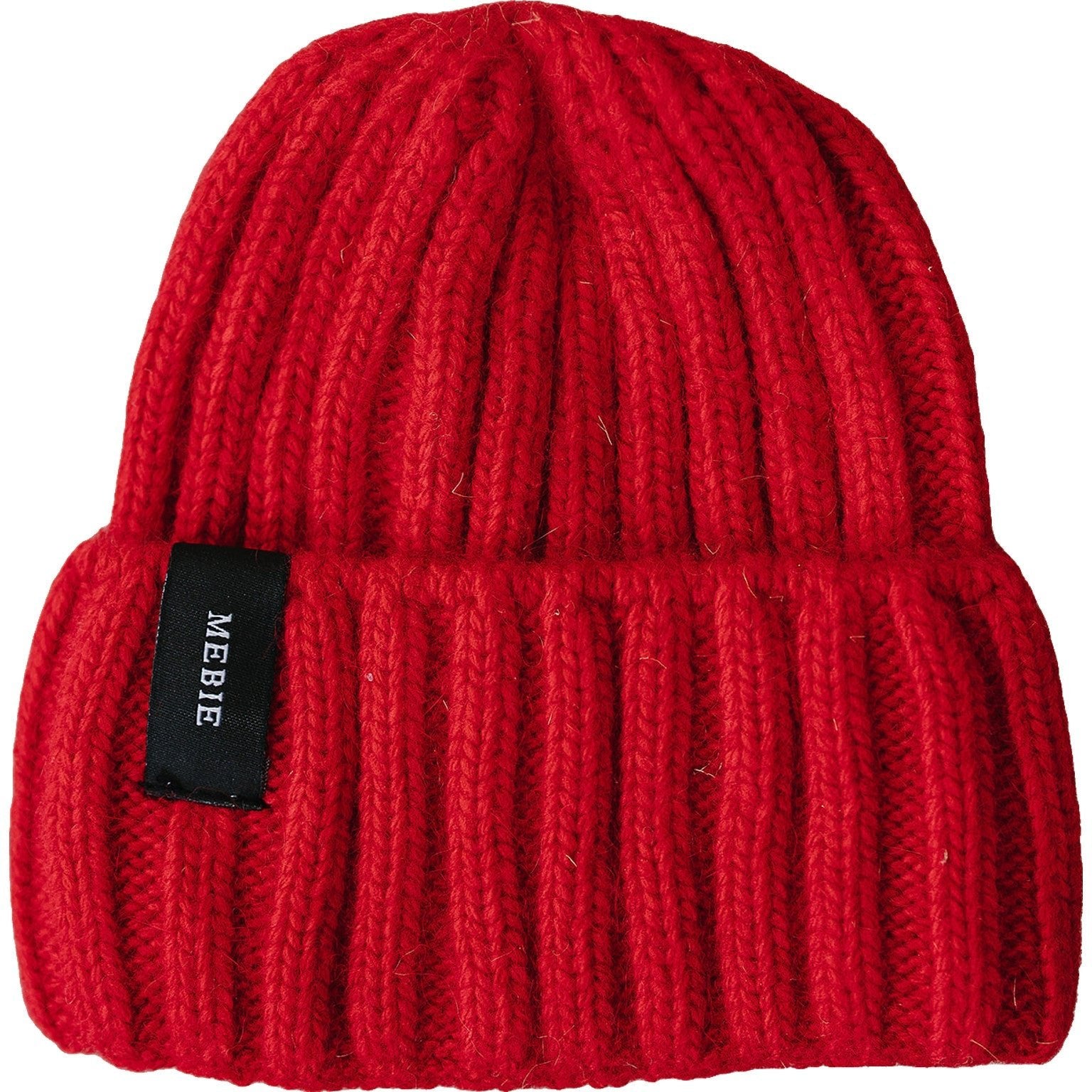 Red Chunky Knit Beanie - Red, Headgear, Knit cap, Beanie, Cap | Everetts Place