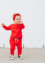 DREAM BIG LITTLE CO RED DREAM JOGGEREveretts Place