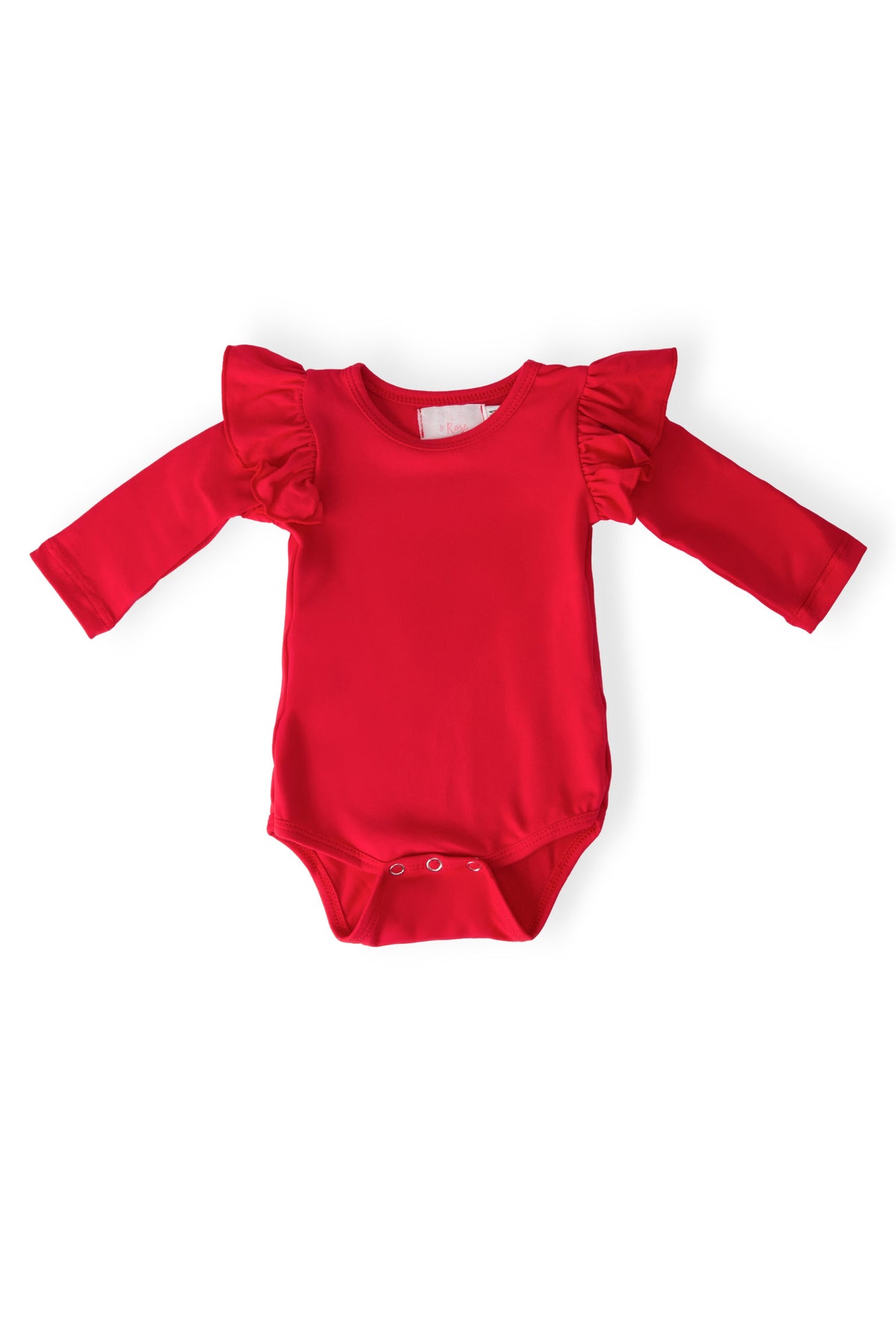 Mila & Rose ® Cute Flutter Bodysuit for Baby Mila: Perfect Match with Skirts -