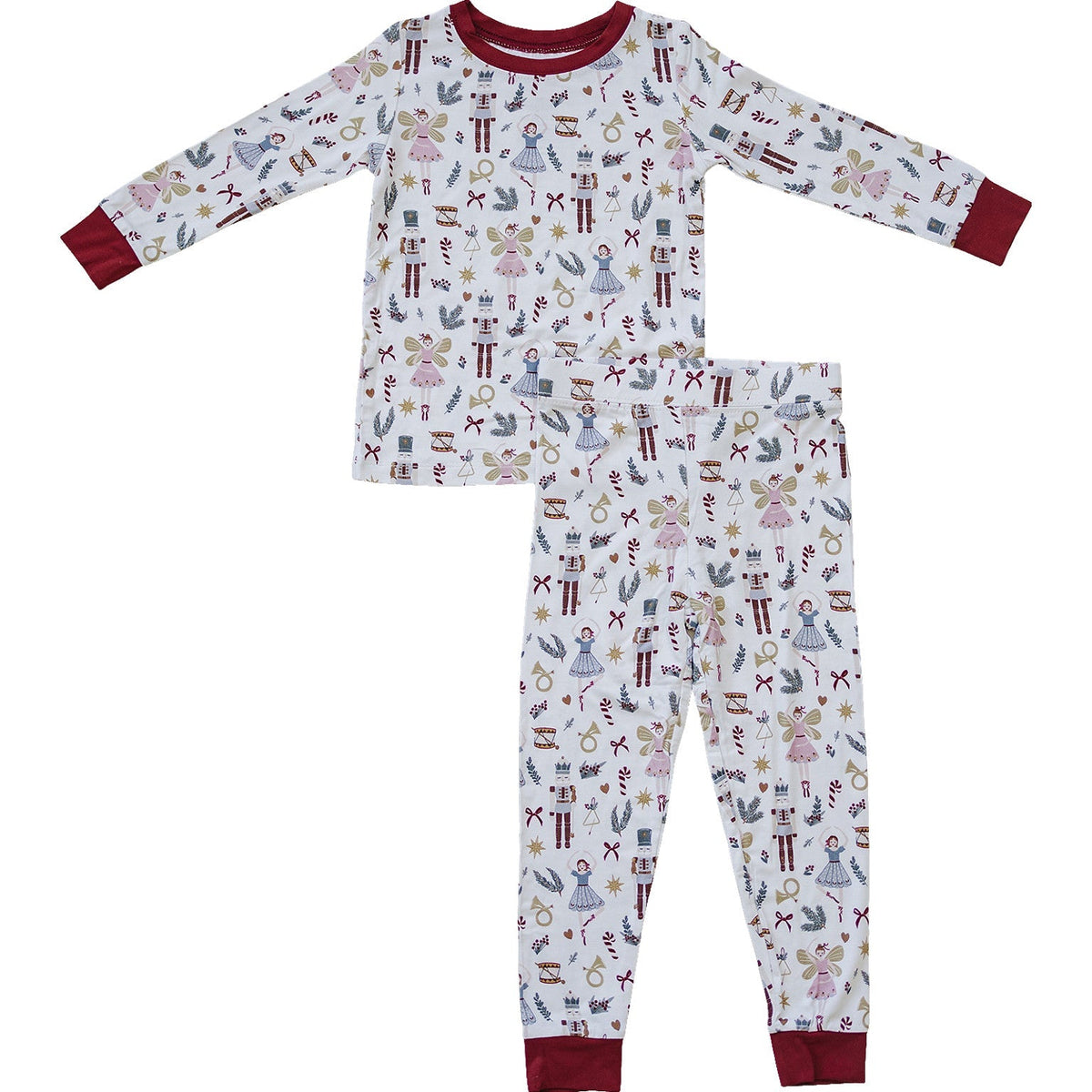 Red Nutcracker Bamboo Cozy Set - Child, Nightwear, Pajamas, Pants, Top | Everetts Place