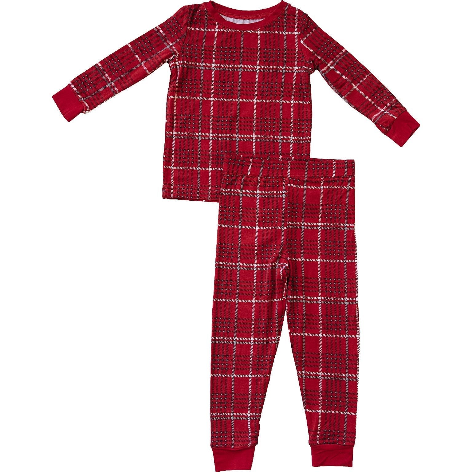 Red Plaid Bamboo Cozy Set - Pajamas, Nightwear, Plaid, Tartan, Clothing | Everetts Place