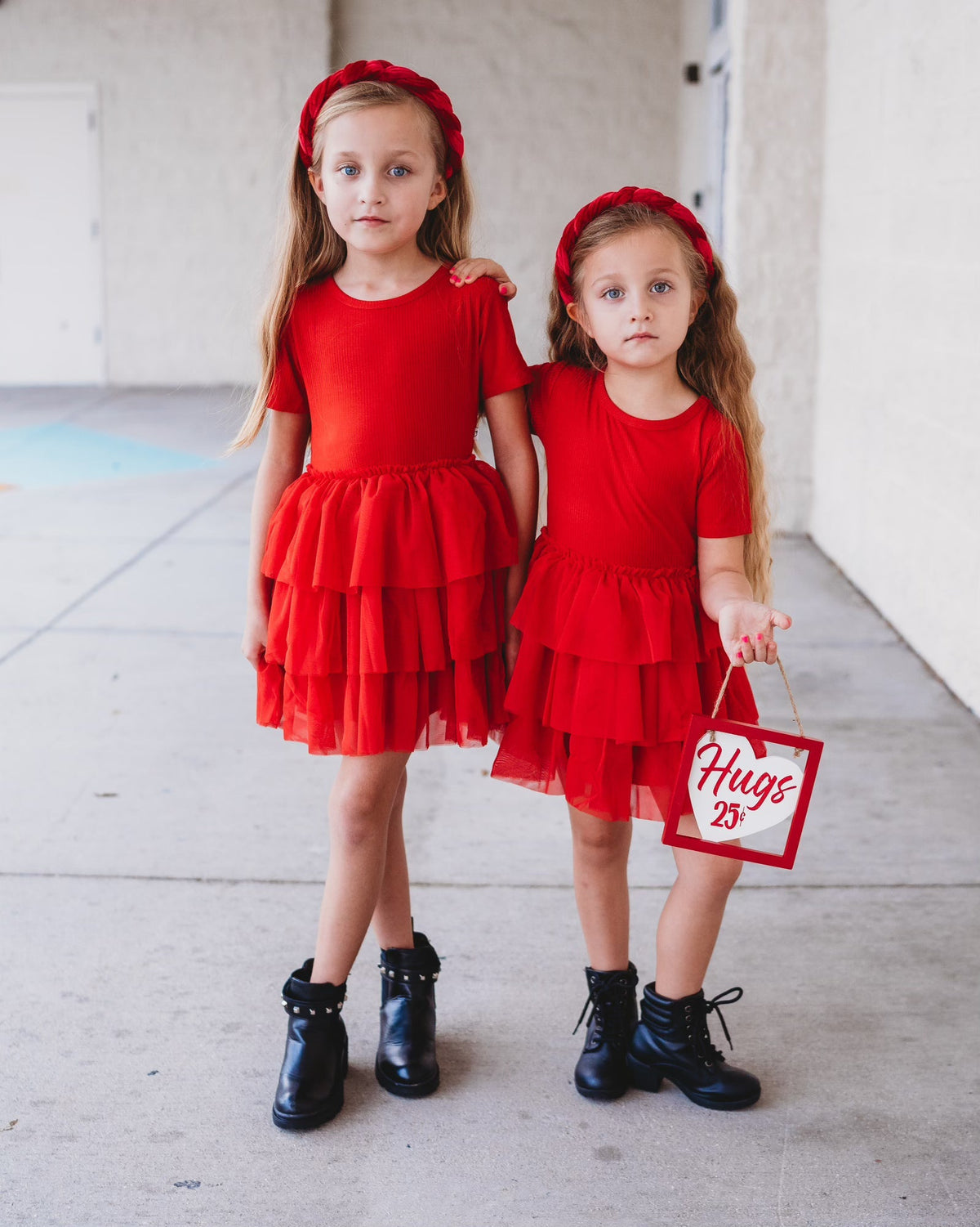 DREAM BIG LITTLE CO RED RIB DREAM TUTU DRESSEveretts Place