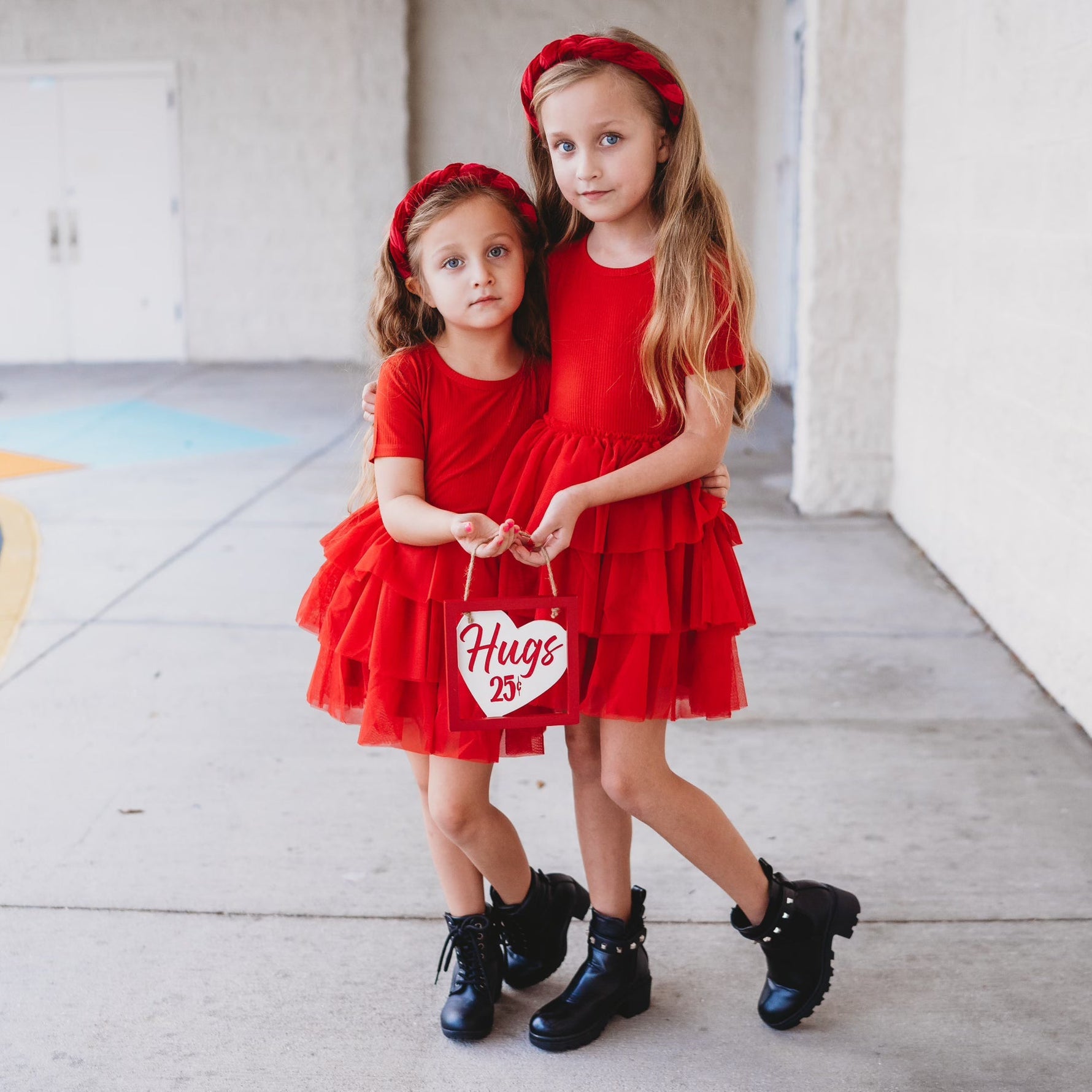 DREAM BIG LITTLE CO RED RIB DREAM TUTU DRESSEveretts Place