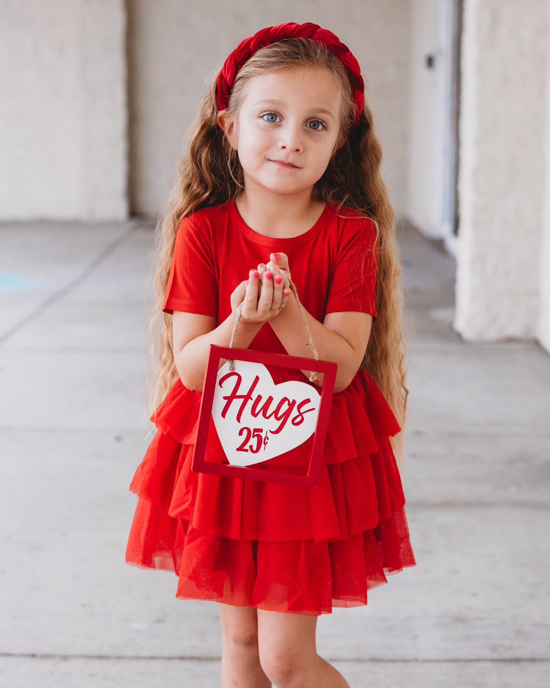 DREAM BIG LITTLE CO RED RIB DREAM TUTU DRESSEveretts Place