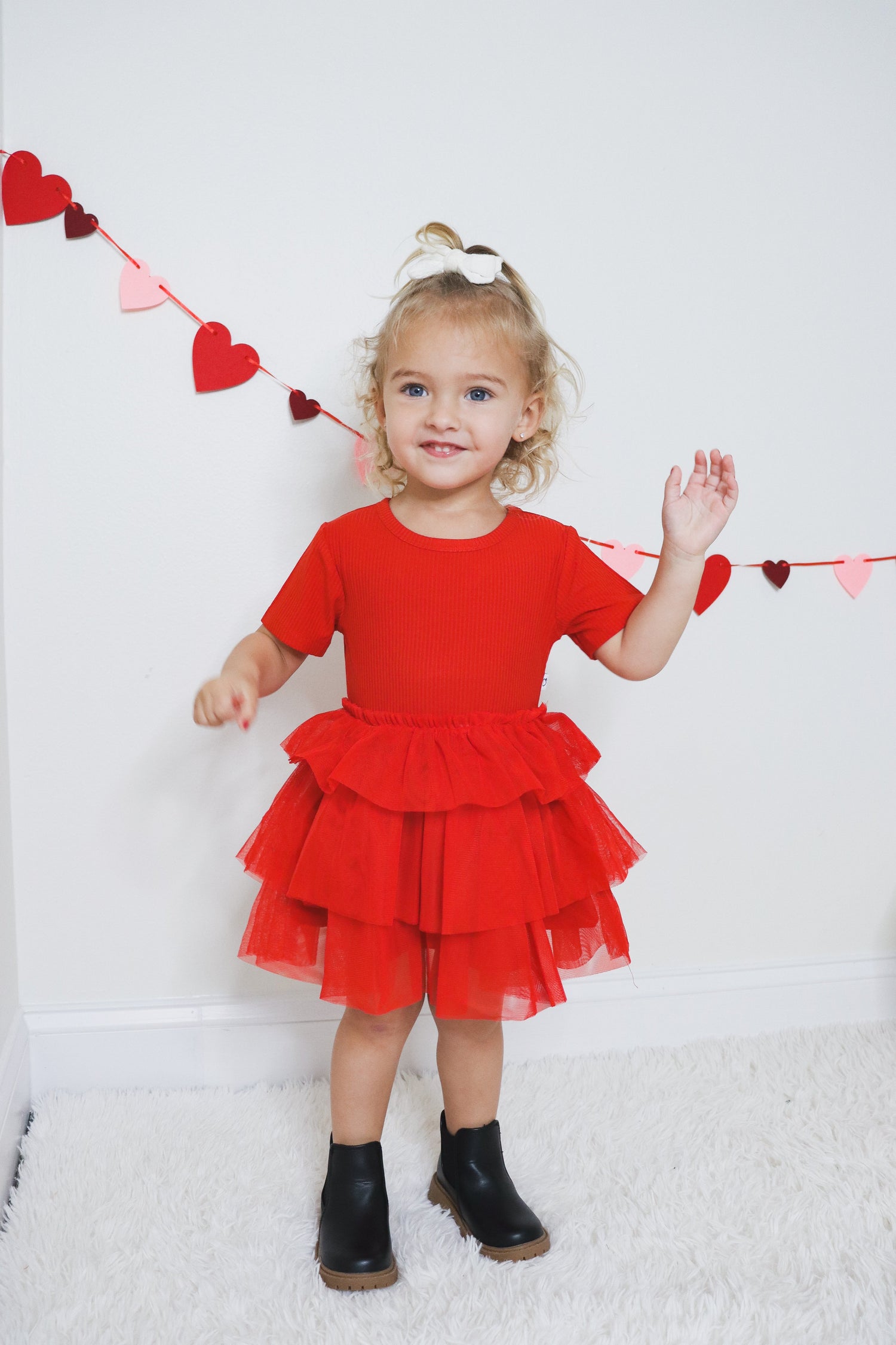 DREAM BIG LITTLE CO RED RIB DREAM TUTU DRESSEveretts Place