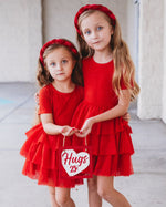 DREAM BIG LITTLE CO RED RIB DREAM TUTU DRESSEveretts Place