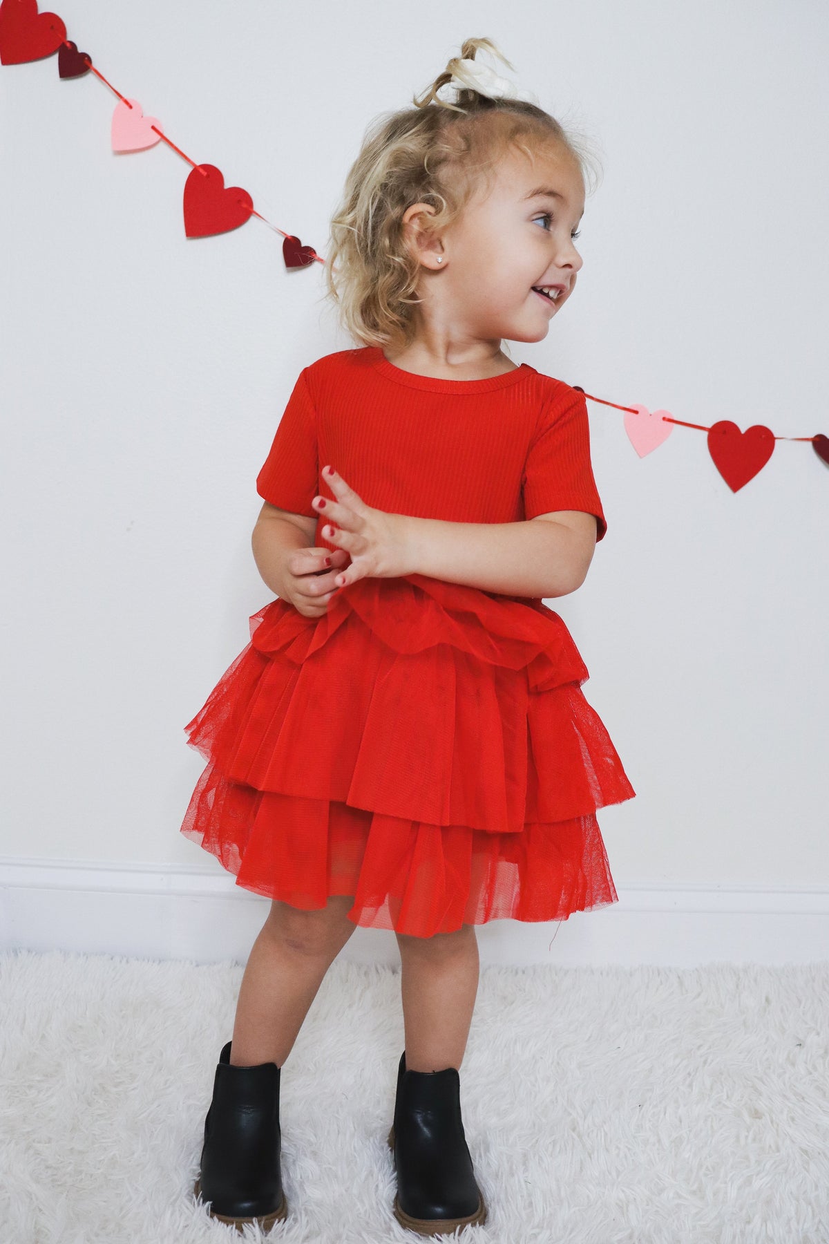 DREAM BIG LITTLE CO RED RIB DREAM TUTU DRESSEveretts Place