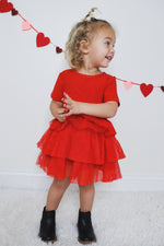 DREAM BIG LITTLE CO RED RIB DREAM TUTU DRESSEveretts Place