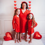 DREAM BIG LITTLE CO Red Rib Womens Dream GownEveretts Place