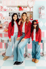 Mila & Rose ® Red Sequin Jacket - 