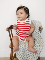 Mebie Baby Red Stripe Bloomer Tank Set - 
