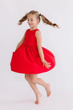Mila & Rose ® Red Tank Pocket Twirl Dress - 