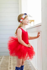 Mila & Rose ® Red Tank Tutu Leotard - 