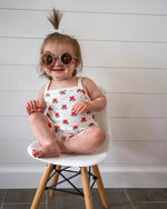 Little Joy Co. Red White And Blue Tulip Ribbed Bamboo Two Piece Tank Set - Everetts Place Boutique - 