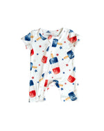 Hugga Babies Red, White and Snooze Shorty Lounger - 
