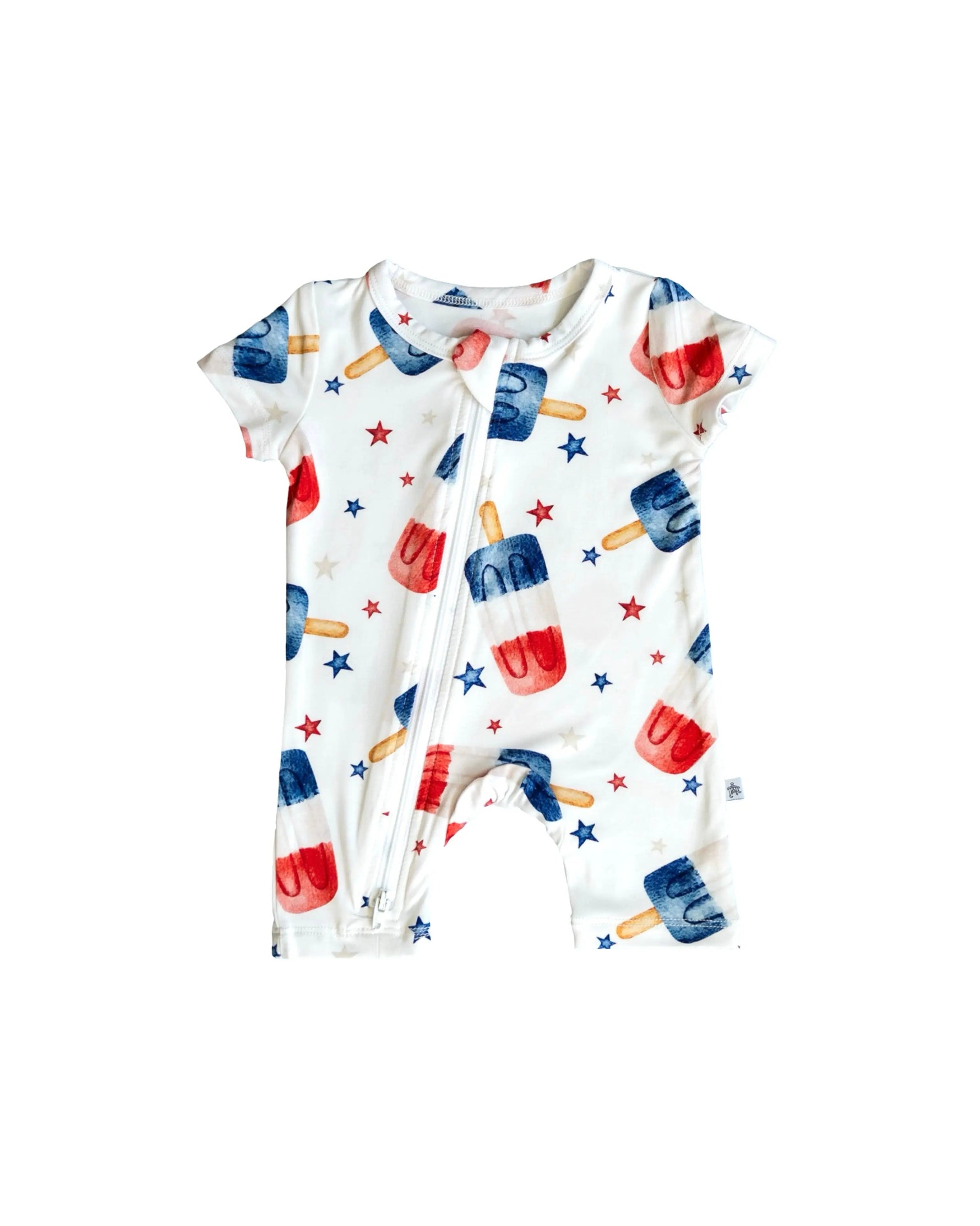 Hugga Babies Red, White and Snooze Shorty Lounger - 
