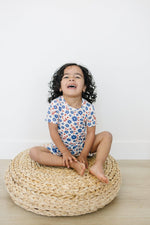 Red White & Blooms 2pc Bamboo Pajamas *4T left by Little Joy Co. at Everetts Place