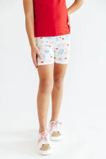 Mila & Rose ® Red, White & Sweet Twirl Shorts - 