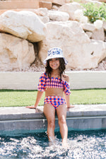 DREAM BIG LITTLE CO RED, WHITE & TRUMAN DREAM OFF THE SHOULDER SWIM SUITEveretts Place