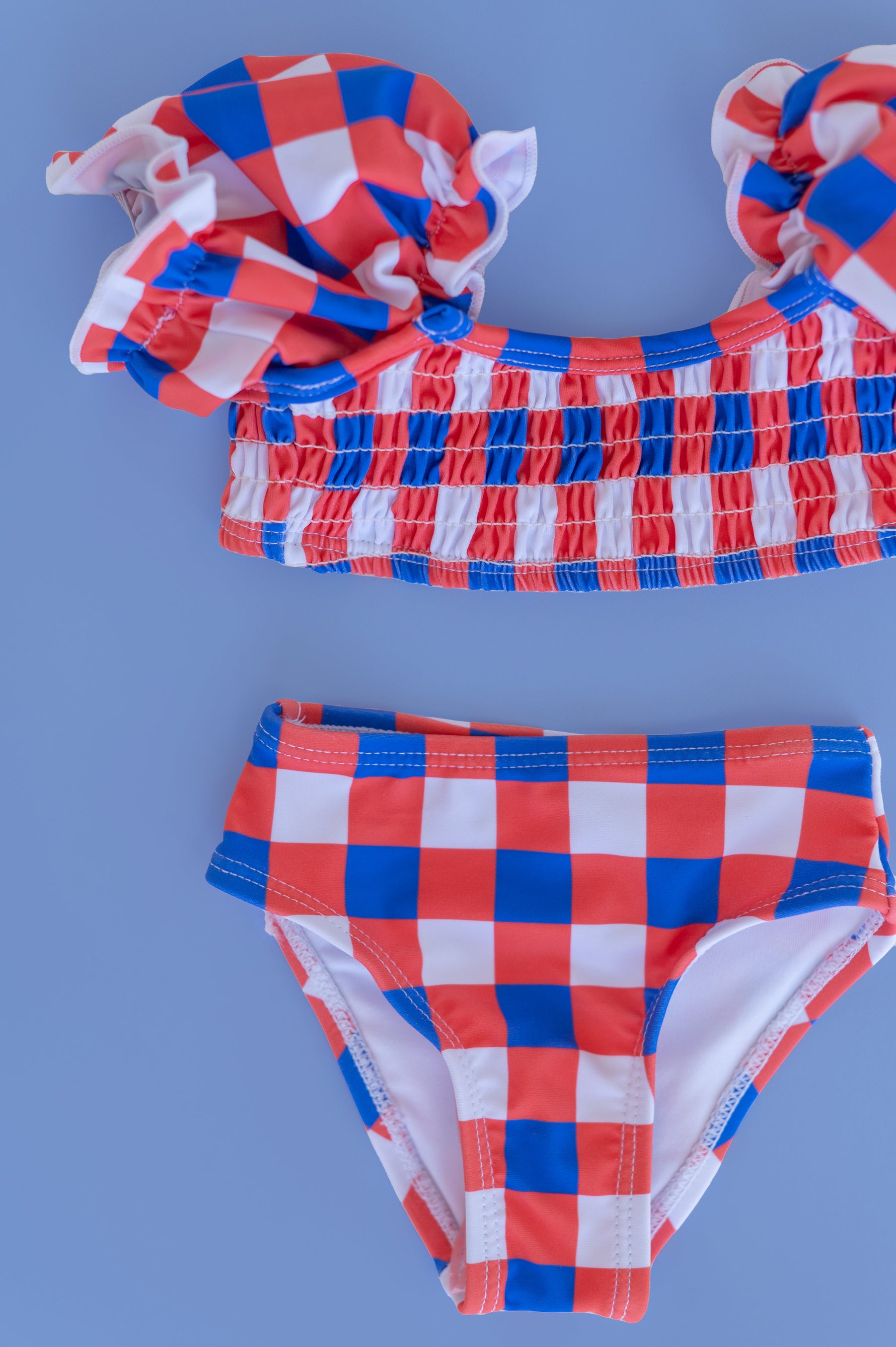 DREAM BIG LITTLE CO RED, WHITE & TRUMAN DREAM OFF THE SHOULDER SWIM SUITEveretts Place